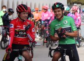 Primoz Roglic (i) y Richard Carapaz fueron los grandes protagonistas de la Vuelta a España.