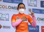 Miryam Núñez cerró en Colombia un espectacular fin de semana para el ciclismo ecuatoriano.