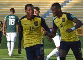 Carlos Gruezo anotó de penal el gol del triunfo sobre Bolivia