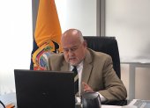 El titular de la cartera de Estado participo en un conversatorio la mañana de este 19 de noviembre de 2020.