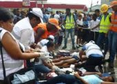 Uno de los simulacros de terremoto que se han hecho en Guayaquil.
