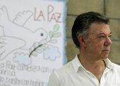 El expresidente Juan Manuel Santos defiende el proceso de paz que el firmó.