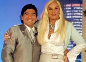 Maradona y Susana Giménez.