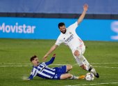 El Real Madrid tropezó en casa frente al Alavés.