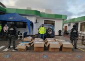 Allanamiento. El pasado 30 de octubre, la Fuerza de Tarea decomisó insumos médicos en un hospital de Azuay.