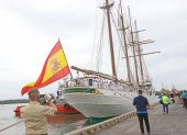 Hecho. Después de 10 años el buque escuela Juan Sebastián Elcano arriba a Guayaquil.