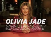 Olivia Jade en la presentación del programa "Red Table Talk".