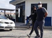 La policía acantonada en Huaquillas, frontera con Perú, detuvo a Noé Salcedo el pasado 9 de junio.