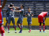 Aucas pegó primero en el estadio Olímpico Atahualpa con el tanto de Víctor Figueroa