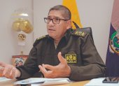 Autoridad. Alain Luna, comandante de Policía del Distrito Metropolitano de Quito.