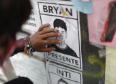 Los peruanos exigen dar con los responsables de la muerte de los jóvenes Inti y Bryan.