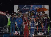 Los pilotos integrantes de los 3 equipos que lideraron el torneo de principio a fin.