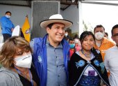 Candidato. La sonrisa de diseño es un producto de mercadeo que el delfín del Rafael Correa se calza con el mismo automatismo que el sombrero.