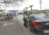 La restricción vehicular fue una de las medidas dispuestas por el COE Nacional.