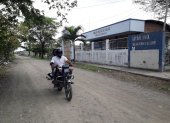 Los Quemados. La edificación del subcentro médico, en el cantón de Daule, que hace 10 años no atiende.