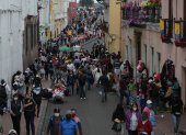 Pese a que ya no estamos en época festiva, las aglomeraciones en el Centro Histórico continúan.





Agencia (ag-extra ag-expreso ag-quito)