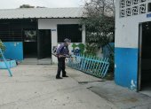 La tarea de fumigación se realiza en coordinación con el Ministerio de Salud.