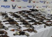 Las armas que se entregarán a las FF. AA. para su destrrucción.
