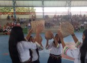 El grupo de danza ‘Las Niñas Amazónicas’ muestra sus coreografías en el evento