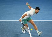 Novak Djokovic tuvo que realizar un esfuerzo extra para superar a Milos Raonic.