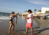 El carnaval se fue las playas de Santa Elena y Manabí.