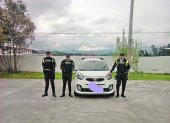 Policías detuvieron el vehículo que tenía la placa clonada del auto de Cristina Pérez