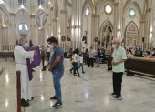 Este Miércoles de Ceniza fue atípico y se manejó con la implementación de protocolos de bioseguridad.