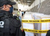Seis millones de papeletas electorales de la dignidad de binomio presidencial permanecen bajo custodia de la Policía Nacional y las Fuerzas Armadas.