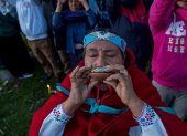 Ritual. El agradecimiento a la Madre Tierra contempla una danza y música singular.