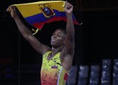 Andrés Montaño, 30 años, lucha grecorromana (67 kg). Doble campeón panamericano.