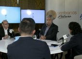 El presidente Lenín Moreno en su habitual enlace radial semanal.