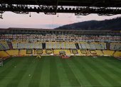 Las oficinas del estadio Monumental fue el escenario del robo.
