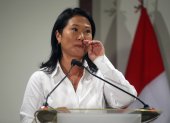 Fotografía de archivo de Keiko Fujimori, líder del partido Fuerza Popular.