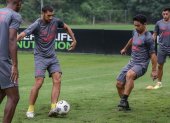 Los amarillos trabajaron sin problemas, previo a su partido ante Orense.