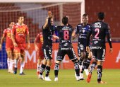 Los jugadores de Independiente del Valle dominaron desde el primer minuto.