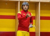 Héctor Bidoglio debutará mañana en el banquillo de Aucas.