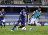 Emelec no pudo romper  en el primer tiempo el candado que puso la visita