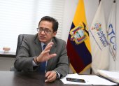 El defensor del Pueblo, Freddy Carrión, en entrevista con EXPRESO.