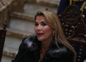 La expresidenta interina de Bolivia, Jeanine Áñez.