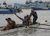 Tradición. La regata a remo Guayaquil-Posorja tiene 82 ediciones consecutivas desde 1940, es incluso más antigua que el campeonato nacional de fútbol que data de 1957.