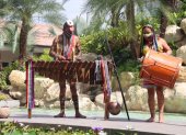 Música. Los instrumentos, como la marimba y de percusión son claves para invocar a los dioses en los ritos.