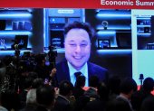 Elon Musk, director general de Tesla Inc., fue registrado el pasado 20 de marzo, durante su intervención en el China Development Forum, en Pekín.