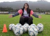 Ámbar es agradecida con el fútbol que le ha brindado alegrías y oportunidades.