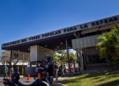 Fotografía del 18 de febrero del 2020 donde se observa la entrada al Ministerio de Defensa, en Caracas (Venezuela).