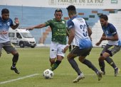 Hólger Matamoros fue el más activo en la ofensiva durante el primer tiempo