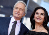 Michael Douglas y Catherine Zeta- Jones.