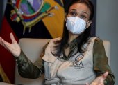 La líder de la misión de la OEA señaló que las elecciones de mañana "son una oportunidad histórica para el pueblo ecuaotoriano".
