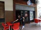 ZONA ROSA QUE SUS LOCALES HAN CERRADO EN MAS DE UN 90% Y LOS POCOS Q ESTAN ABIERTOS SE CONVIRTIERON EN RESTOBAR Y TIENEN MINIMA AFLUENCIA DE CLIENTES/JIMMY NEGRETE/GUAYAQUIL-ECUADOR