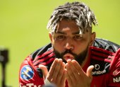Flamengo encontró en Gabigol la gran figura del encuentro, quien ya sumó 75 goles en su paso por Flamengo.