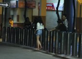 Situación. Los moradores dicen que debido a la prostitución, salir de noche es una situación de alto riesgo.